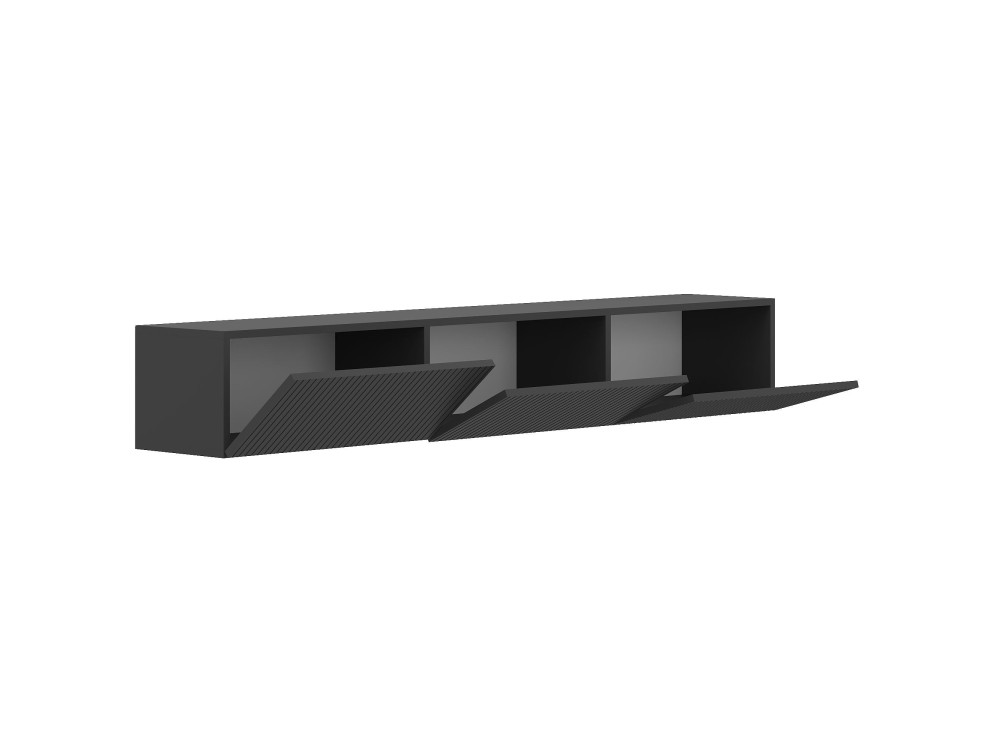 Houten tv-meubel "Ada" - 180 x 31 x 29 cm - Antraciet