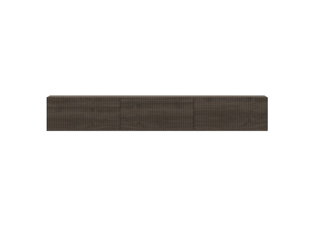 Houten tv-meubel "Ada" - 180 x 31 x 29 cm - notenhout