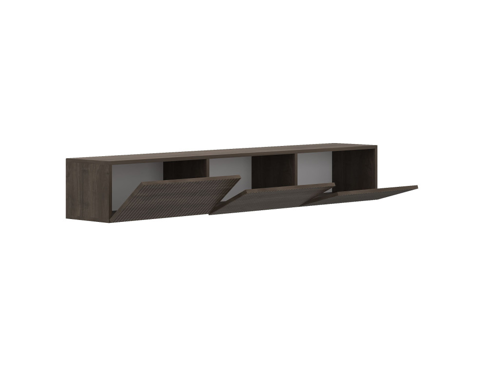 Houten tv-meubel "Ada" - 180 x 31 x 29 cm - notenhout