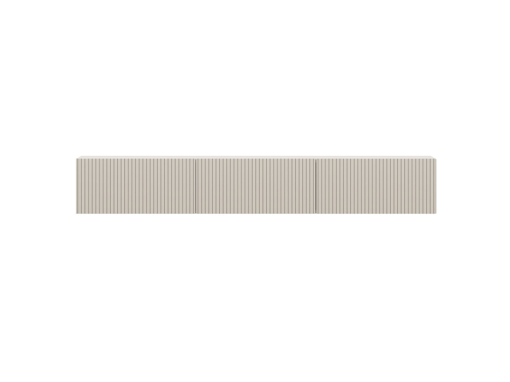 Houten tv-meubel "Ada" - 180 x 31 x 29  cm - Grijs