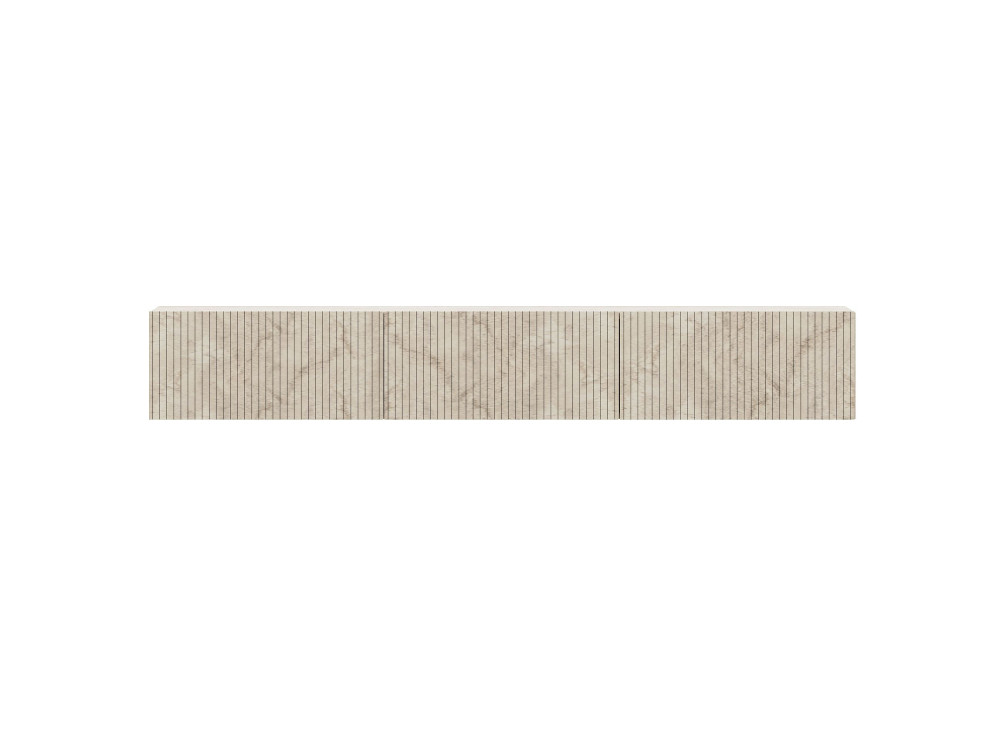 Houten tv-meubel "Ada" - 180 x 31 x 29 cm - Travertijn