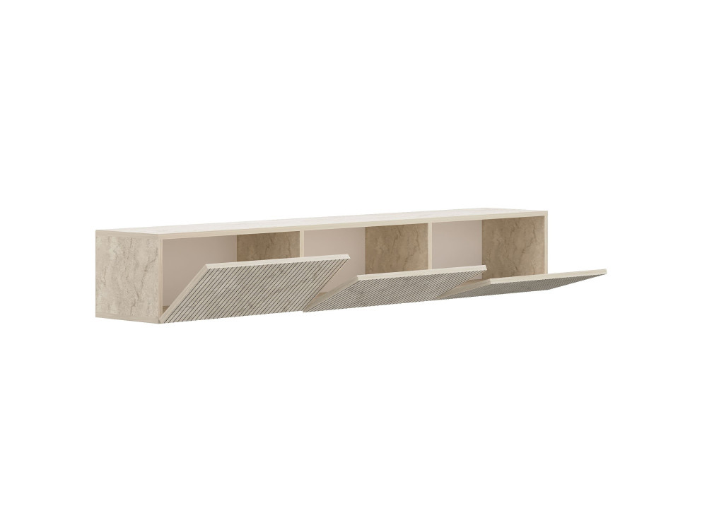 Houten tv-meubel "Ada" - 180 x 31 x 29 cm - Travertijn