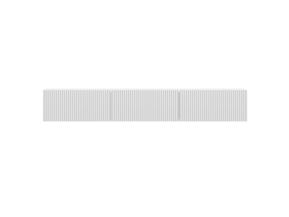 Houten tv-meubel "Ada" - 180 x 31 x 29 cm - Wit