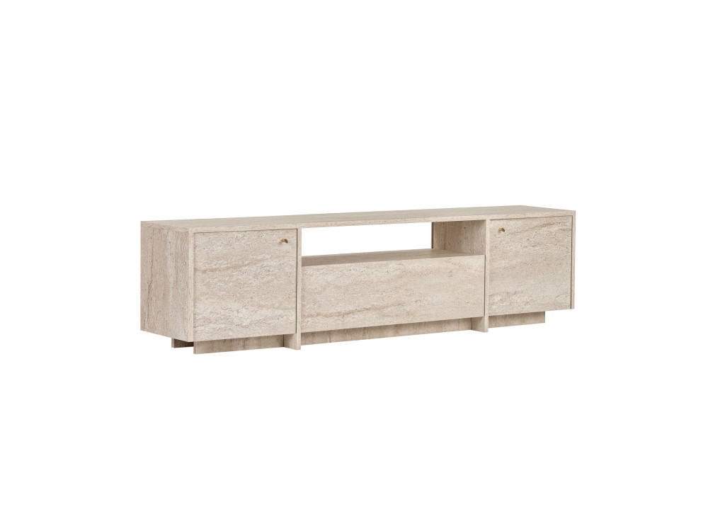 Houten tv-meubel "Alvar" - 180 x 35 x 46 cm - Beige
