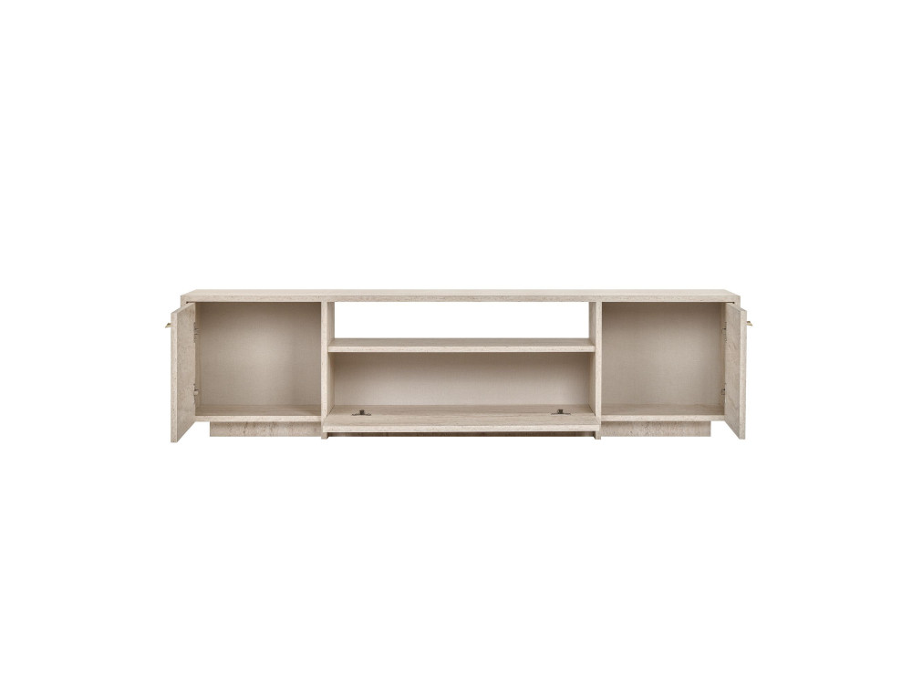 Houten tv-meubel "Alvar" - 180 x 35 x 46 cm - Beige