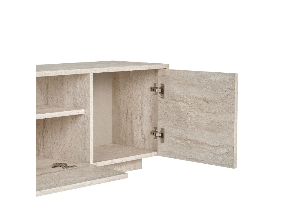 Houten tv-meubel "Alvar" - 180 x 35 x 46 cm - Beige