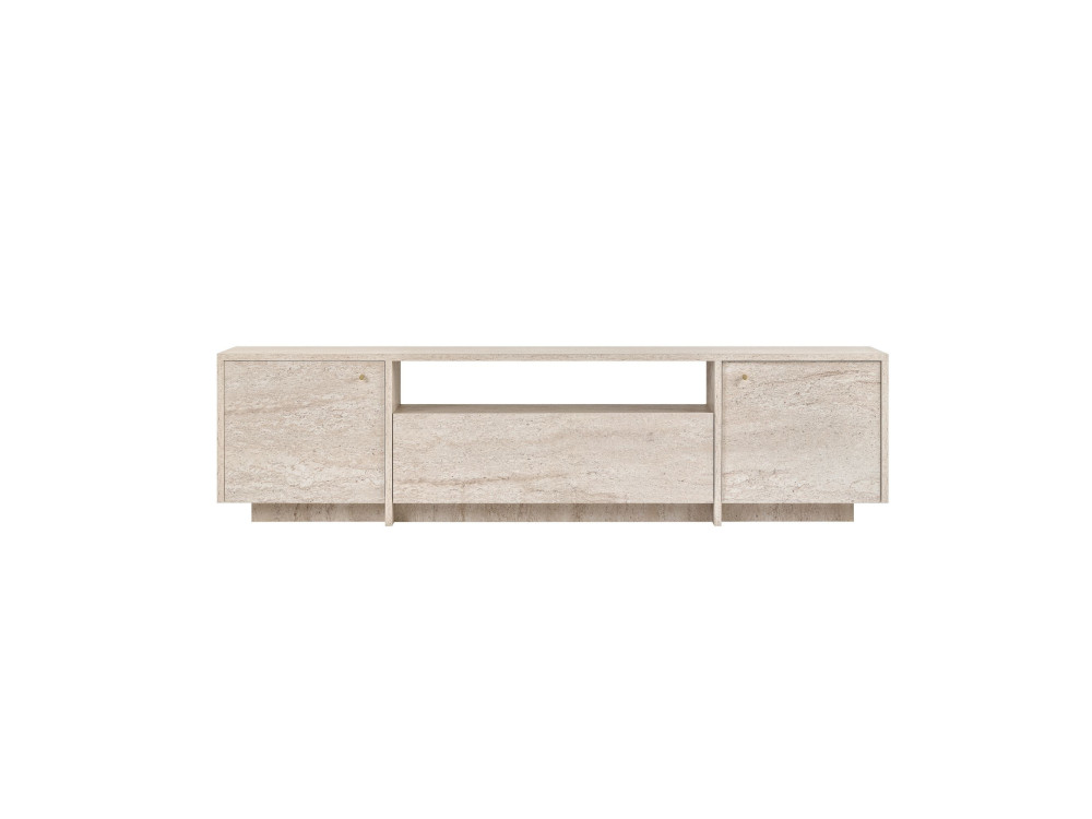 Houten tv-meubel "Alvar" - 180 x 35 x 46 cm - Beige