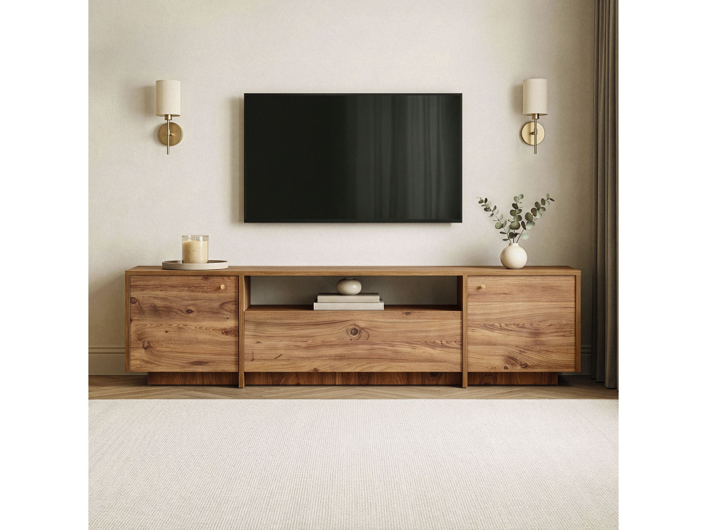 Houten tv-meubel "Alvar" - 180 x 35 x 46 cm - Atlantische den