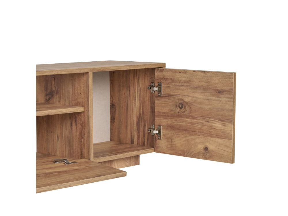 Houten tv-meubel "Alvar" - 180 x 35 x 46 cm - Atlantische den
