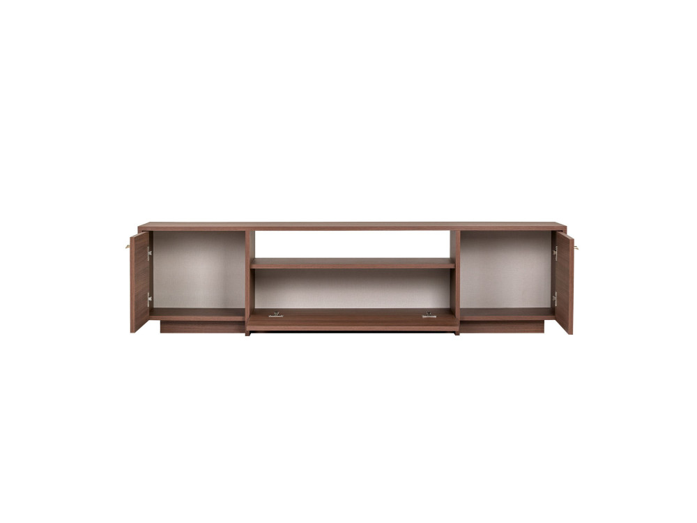 Houten tv-meubel "Alvar" - 180 x 35 x 46 cm - Bruin