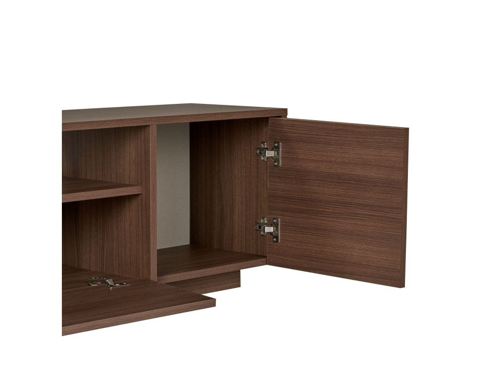 Houten tv-meubel "Alvar" - 180 x 35 x 46 cm - Bruin