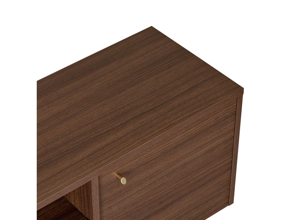 Houten tv-meubel "Alvar" - 180 x 35 x 46 cm - Bruin