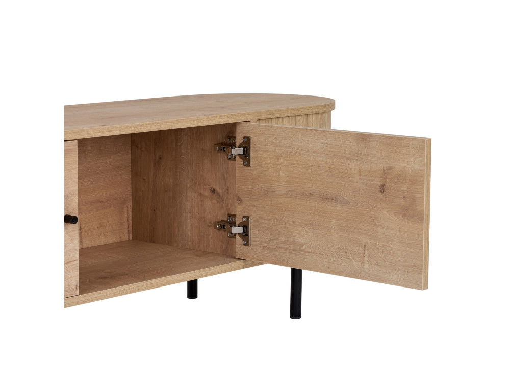 Houten tv-meubel "Gentle" - 180 x 40 x 47 cm - Beige