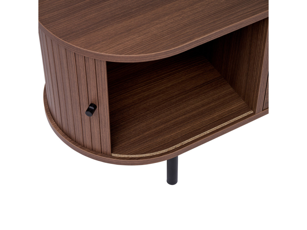 Houten tv-meubel "Gentle" - 180 x 40 x 47 cm - Bruin