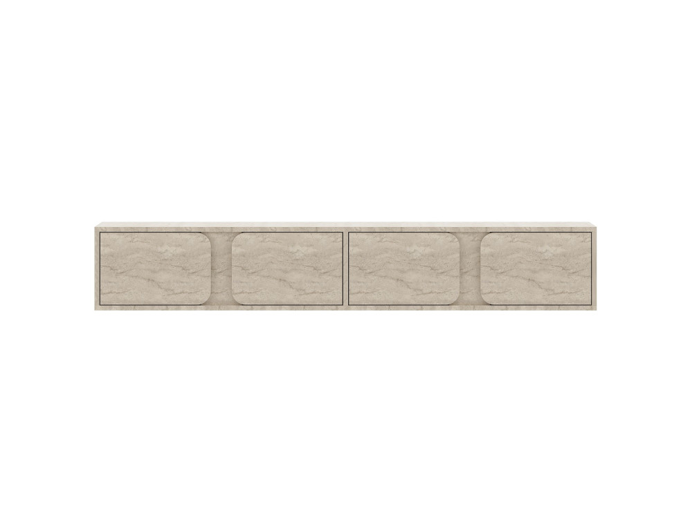 Houten tv-meubel "Helen" - 180 x 30 x 30 cm - Beige