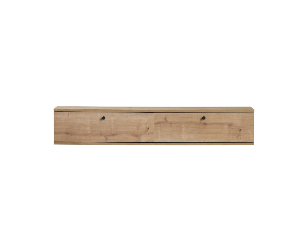 Houten tv-meubel "Ligne 140" - 140 x 25 x 25 cm - Beige