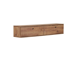 Houten tv-meubel "Ligne 140" - 140 x 25 x 25 cm - Bruin