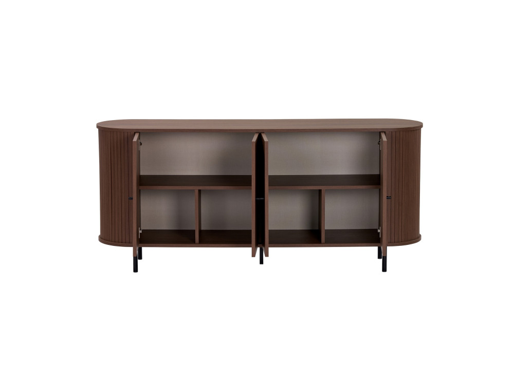 Houten console "Noble" - 180 x 40 x 80 cm - Bruin