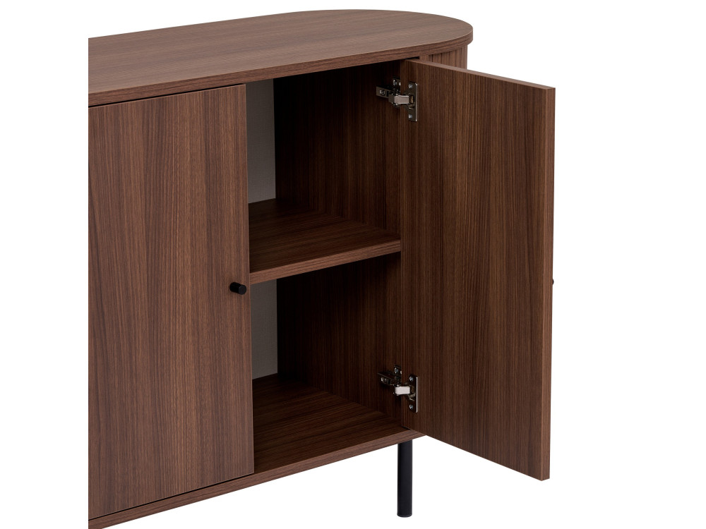 Houten console "Noble" - 180 x 40 x 80 cm - Bruin