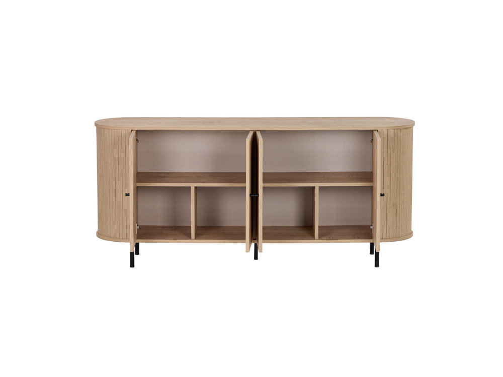 Houten console "Noble" - 180 x 40 x 80 cm - Beige