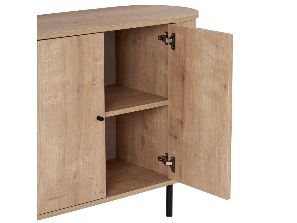Houten console "Noble" - 180 x 40 x 80 cm - Beige
