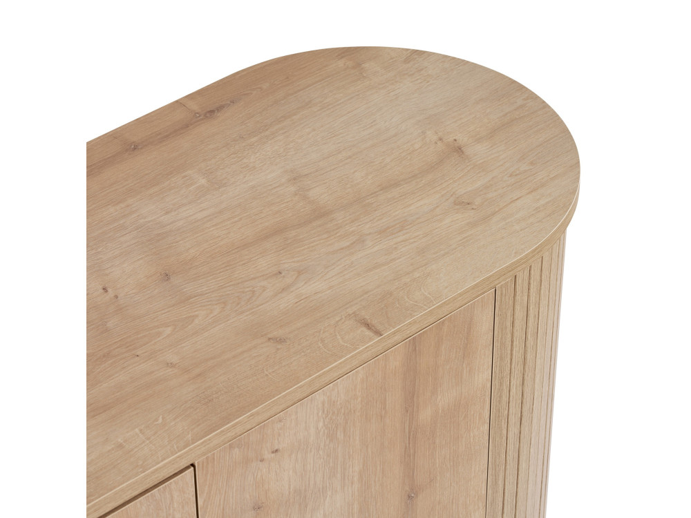 Houten console "Noble" - 180 x 40 x 80 cm - Beige