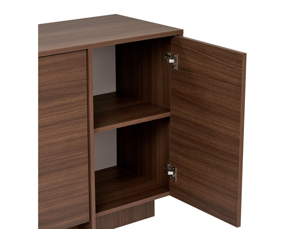 Houten console "Varen" - 180 x 45 x 82 cm - notenhout