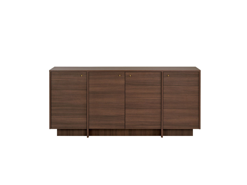 Houten console "Varen" - 180 x 45 x 82 cm - notenhout