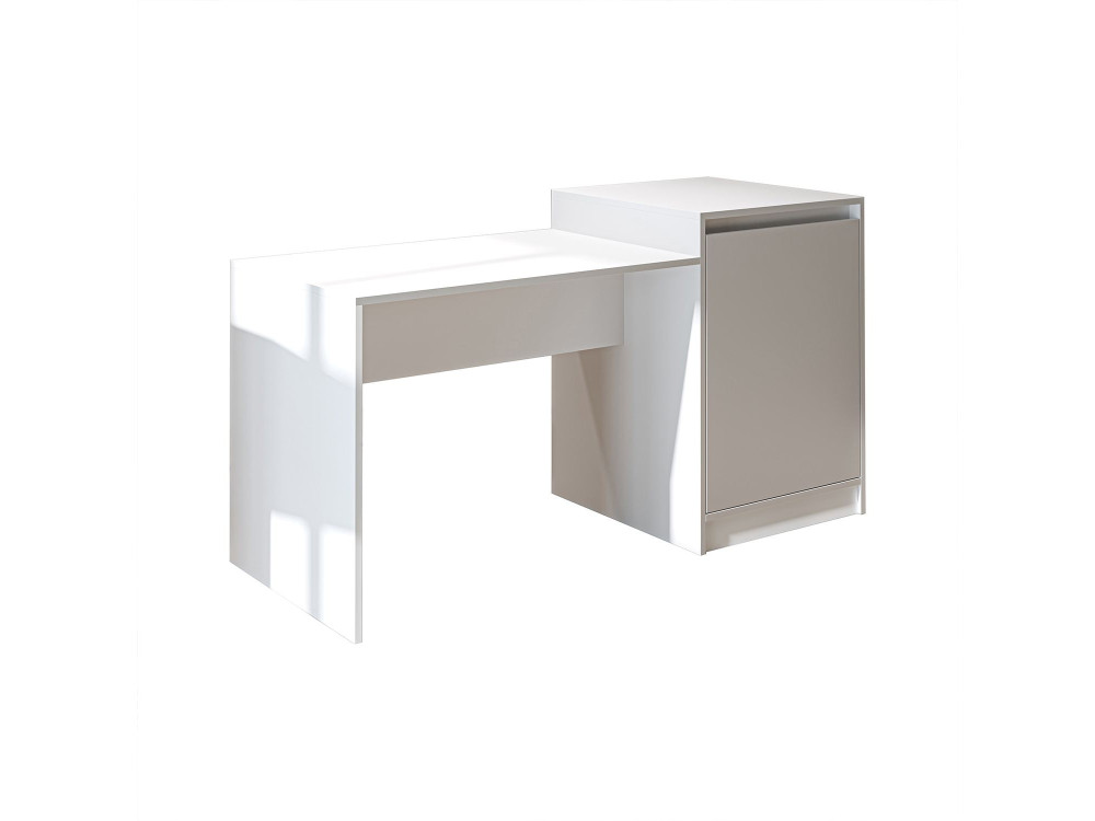 Houten keukentafel "2784" - 160 x 60 x 85 cm - Wit