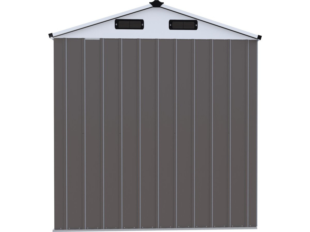 Metalen tuinhuisje "Dallas II" - 2,17 m² - Taupe