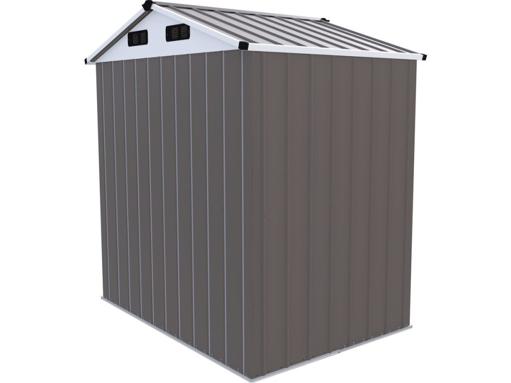 Metalen tuinhuisje "Dallas II" - 2,17 m² - Taupe