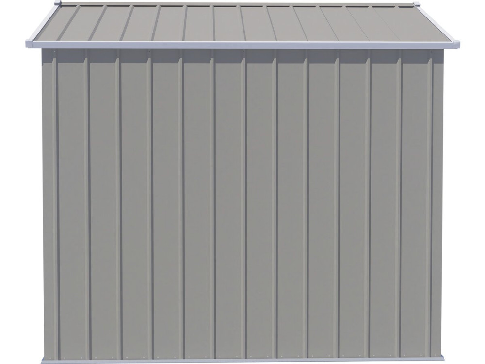 Metalen tuinhuisje "Nebraska" - 4,12 m² - Grijs
