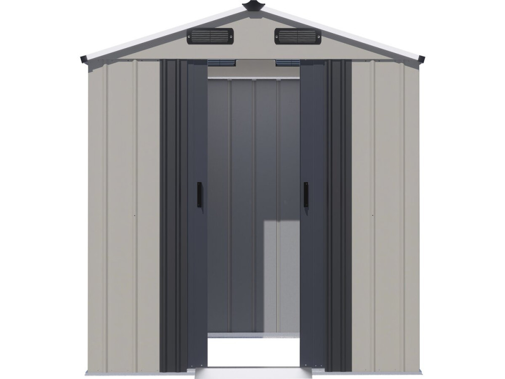Metalen tuinhuisje "Nebraska" - 2,17 m² - Grijs