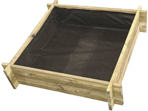 Houten moestuin "Dille" - 80 x 80 x 10 cm