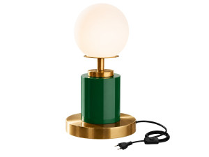 Metalen tafellamp "Moira" - 17 x 17 x 34 cm - Groen
