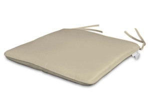 Set van 2 stoelen 35 x 35 cm ecrukleur