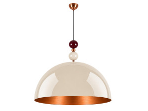 Metalen hanglamp "Bubble" - 60 x 60 cm - Beige