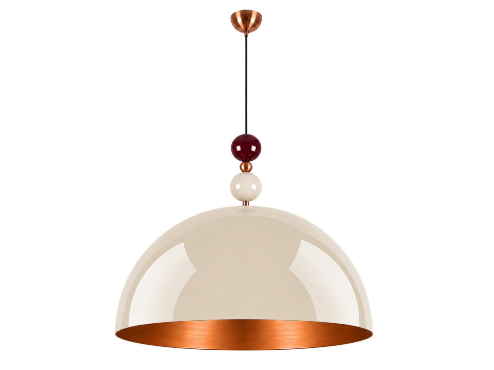 Metalen hanglamp "Bubble" - 60 x 60 cm - Beige