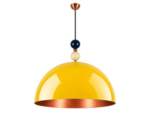 Metalen hanglamp "Bubble" - 60 x 60 cm - Geel