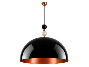 Metalen hanglamp "Bubble" - 60 x 60 cm - Zwart