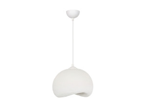 Metalen hanglamp "Yontu" - 34 x 29 x 120 cm - Wit