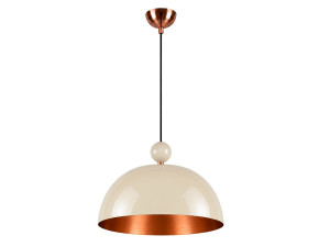 Metalen hanglamp "Bubble" - 40 x 40 cm - Beige