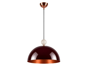 Metalen hanglamp "Bubble" - 40 x 40 cm - Bordeaux