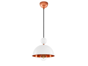 Metalen hanglamp "Bubble" - 21 x 21 cm - Beige