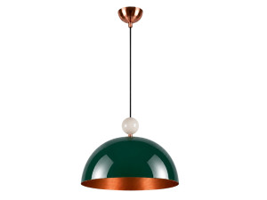 Metalen hanglamp "Bubble" - 40 x 40 cm - Donkergroen