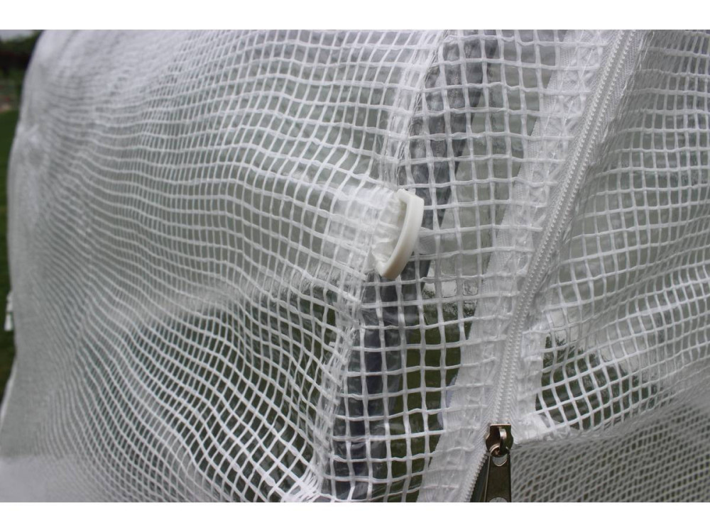 Tuintunnelkas met "Mimosa" deur - 180 g / m² - 6 m² - 3 x 2 x 2 m