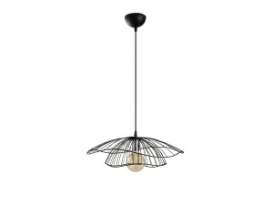 Metalen hanglamp "Tel" - 50 x 50 cm - Zwart
