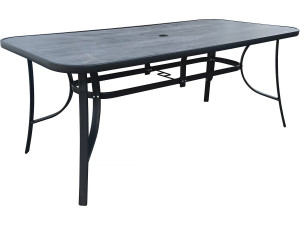 Tuintafel tafel outdoor "Cordoba" - Phoenix - 8 zits - Grijs marmereffect