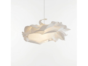 Kunststof hanglamp "MOD0009" - 58 x 58 cm - Wit