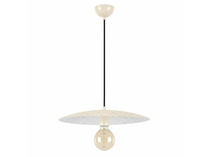 Metalen hanglamp "Soleil" - 39 x 39 cm - Beige